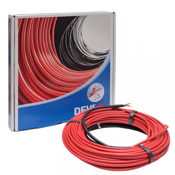 

Нагревательный кабель Devi DeviFlex 18T 105 м / 7.9 - 13.1 м² / 1880 Вт
