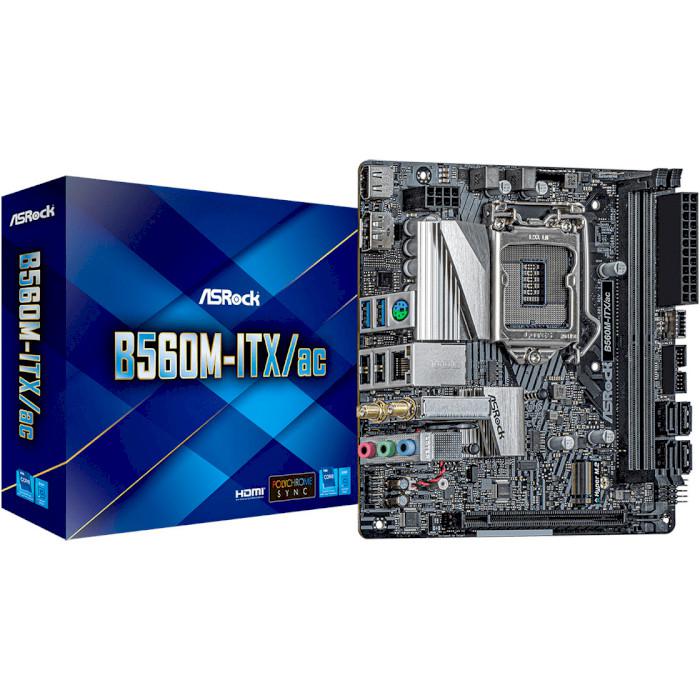 

Материнская плата ASROCK B560M-ITX/ac