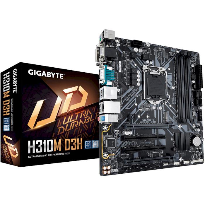 

Материнская плата GIGABYTE H310M D3H R1.1 (H310M D3H rev.1.1)