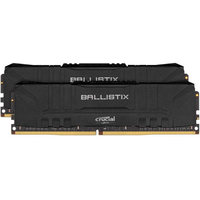 

Модуль памяти CRUCIAL Ballistix Black DDR4 2666MHz 32GB Kit 2x16GB (BL2K16G26C16U4B)