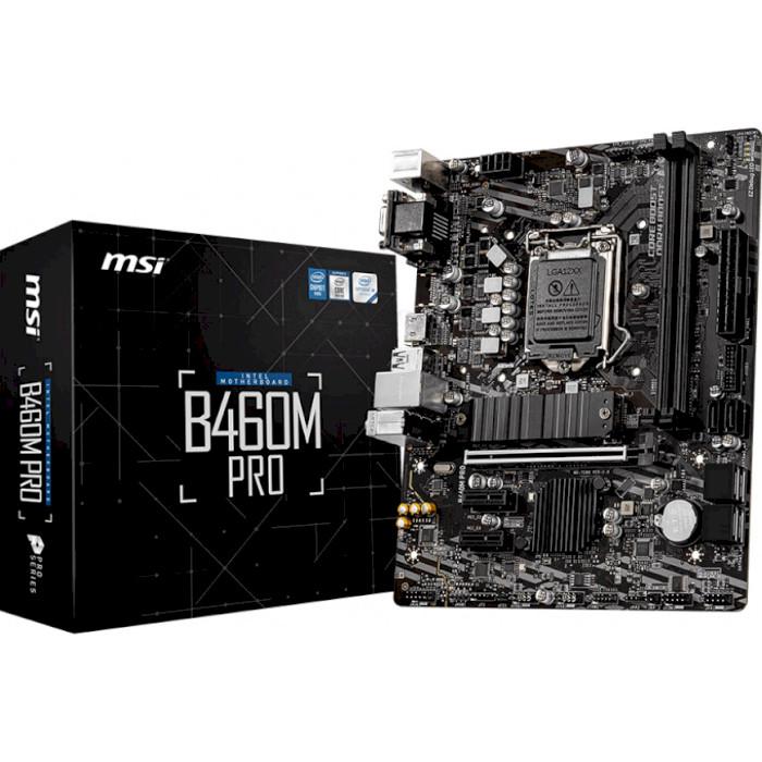 

Материнская плата MSI B460M Pro