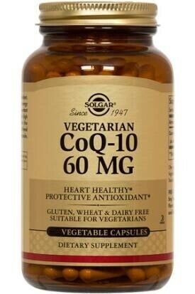 

Коэнзим Q10 Solgar (CoQ10) 60 мг 60 капсул
