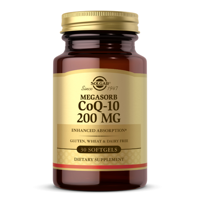 

Коэнзим Q10 Мегасорб Solgar (Megasorb CoQ-10) 200 мг 30 капсул