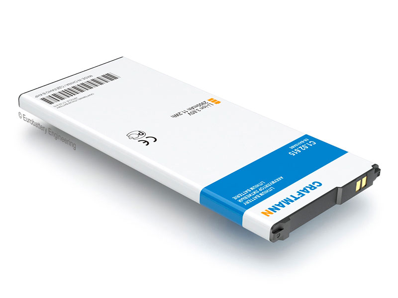 

Аккумулятор Craftmann для Samsung GALAXY A5 SM-A510F 2900mAh EB-BA510ABE