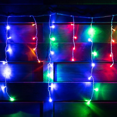 

Гирлянда YES! Fun штора LED Christmas time, 84 лампы, многоцветная, 2,1м (801162)