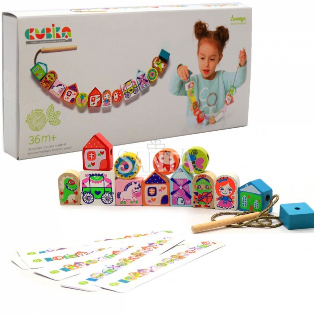 

Игрушка деревянная Cubika Селянка сказочная 14309