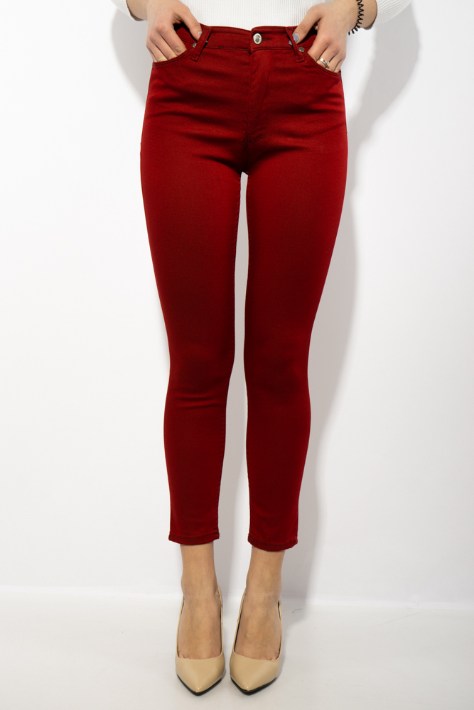 

Брюки женские 623F105 Skinny (Красный) ToS  Размер цвет Красный, Брюки женские 623F105 Skinny (Красный) ToS 28 Размер цвет Красный