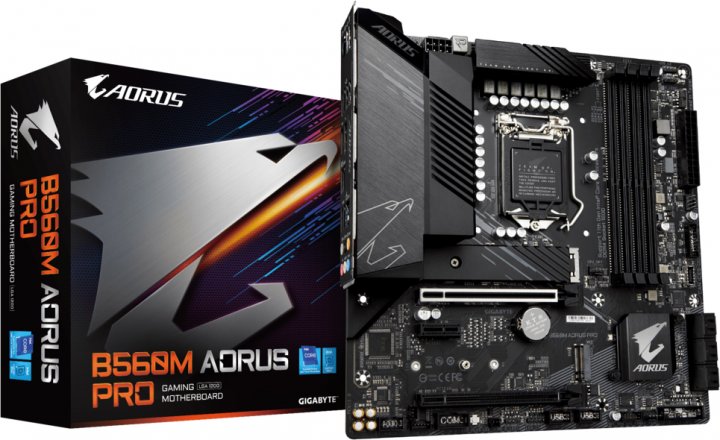 

Материнська плата Gigabyte B560M AORUS PRO