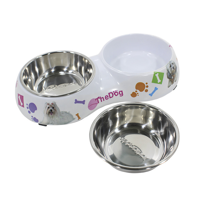 

Миска для котов и собак Taotaopets WZ-1010 двойная 26*13.5*4.5 Микс (SKU_5914-17591)