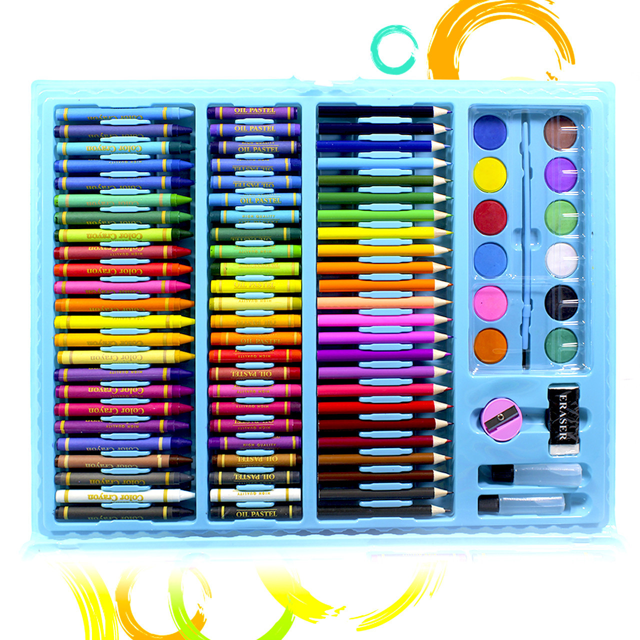 

Набор для рисования Super Mega Art Set 168 предметов Blue (SKU_3962-11380)