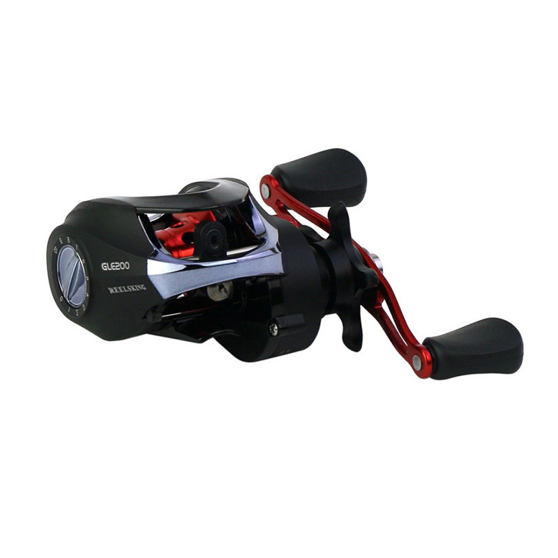 

Катушка мультипликаторная для спиннинга Reelsking GLE 201 Black-Red Left (SKU_5449-17131)