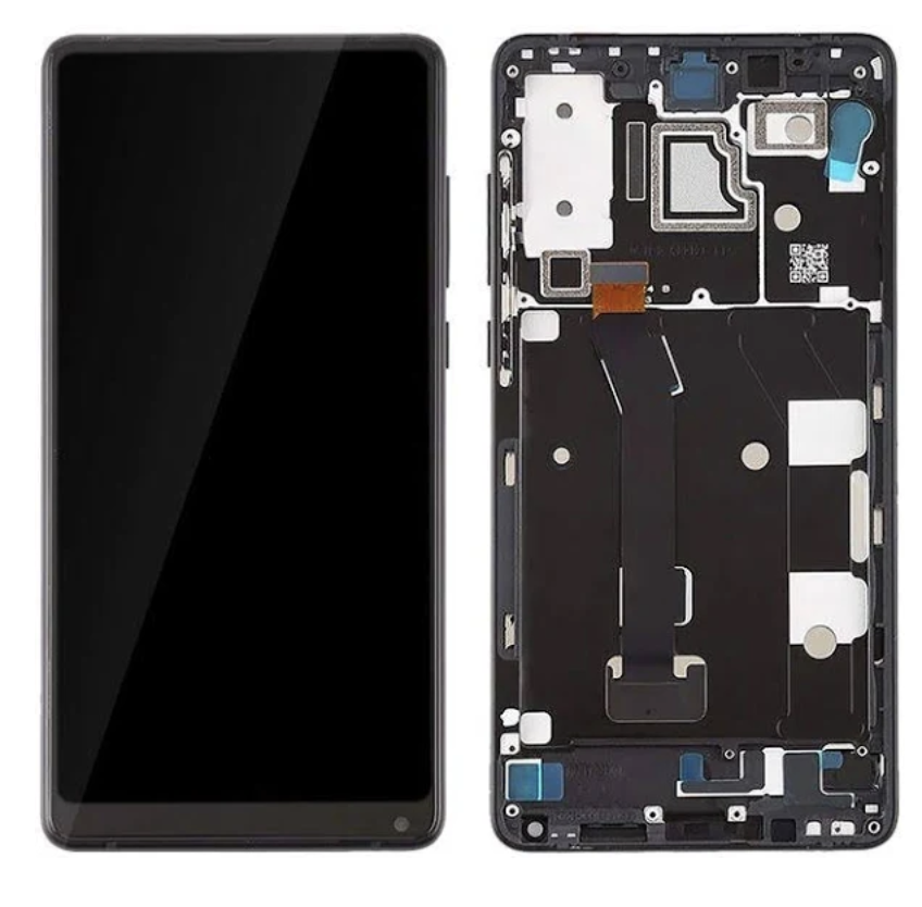 

Дисплей (экран) для Xiaomi Mi Mix 2S + тачскрин, черный, с передней панелью High Copy