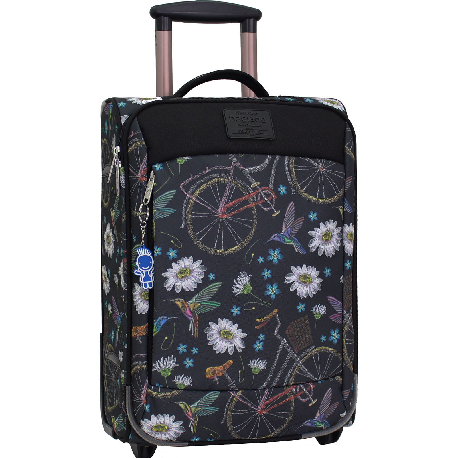 

Чемодан для ручной клади Bagland Vichenzo Bicycle, 32 л., 47х33х21 см., (С194-0037666194)