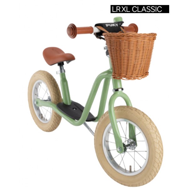 

Детский Беговел Puky LR XL Classic( от 3 до 5 лет) Рост 95 - 130 см Корзинка Ножка Салатовый