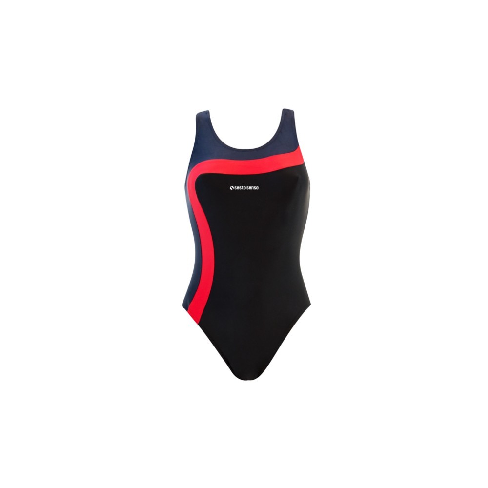

Купальник Спортивный для Бассейна Женский BD 728 SESTO SENSO XL, Черный