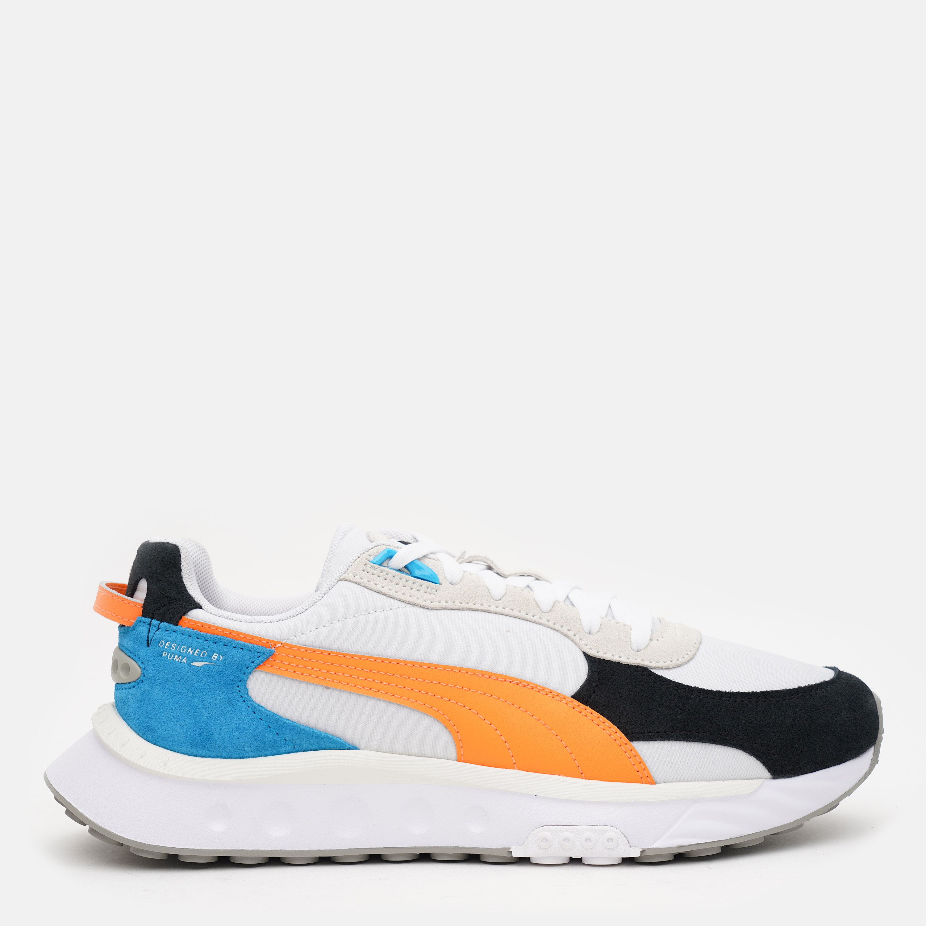 

Кроссовки Puma Wild Rider Rollin 38151703 44.5 (10) 29 см Puma White-Orange Glow