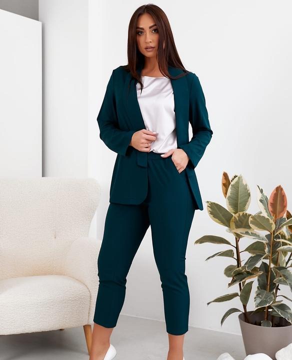 

Костюм тройка G&M k-84798 60-62 Размер цвет бутылка