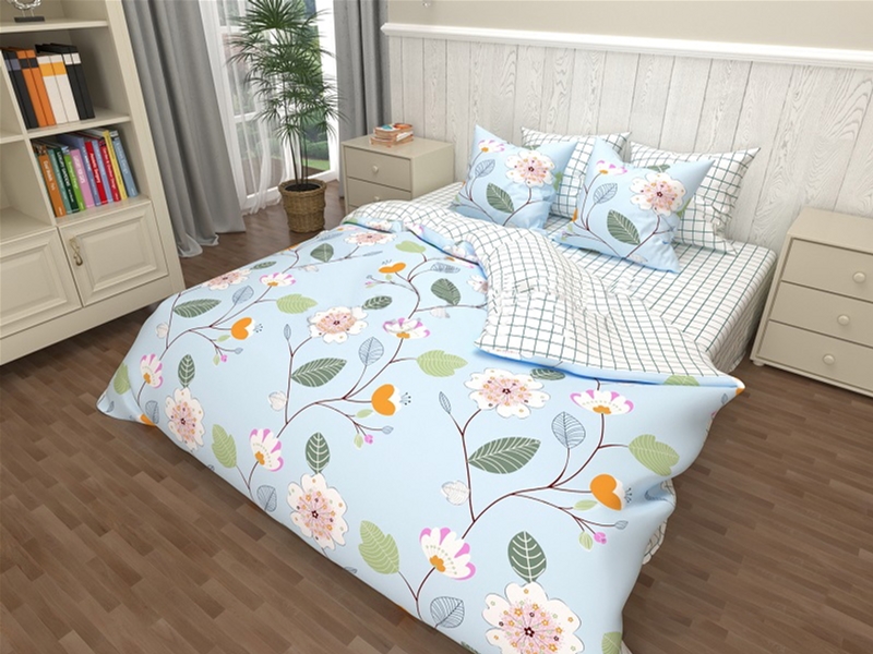 

Пододеяльник MirSon Бязь 17-0154 Madlen 220х240 см