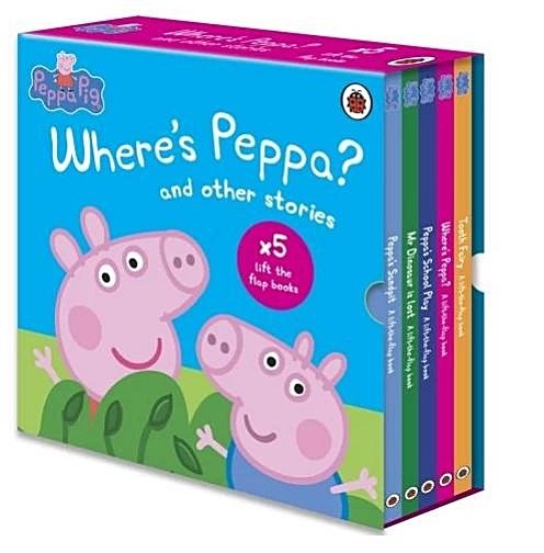 

Peppa Pig: Lift the Flap Collection (5-book set) (количество томов: 5)