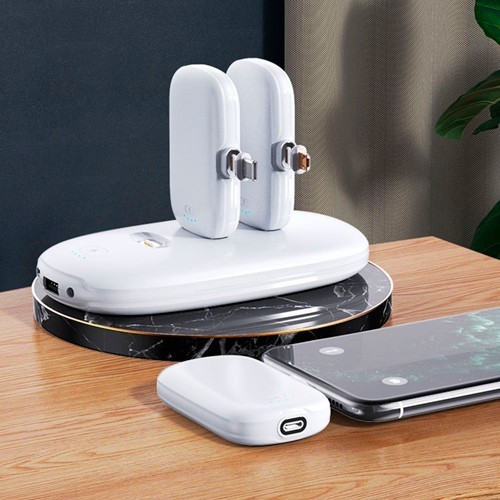 

УМБ CASEIER Power Bank 4в1 12500 mAh Type-C Lighting MircoUSB зарядная станция