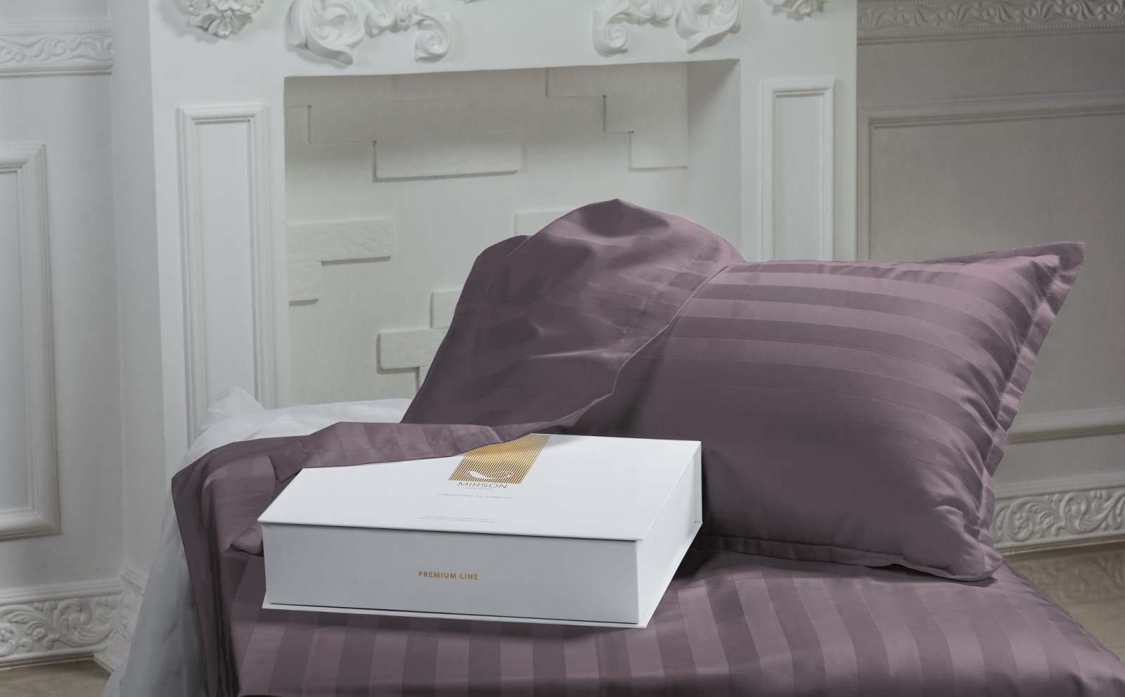 

Пододеяльник MirSon Сатин Premium жаккард Peony 143х210