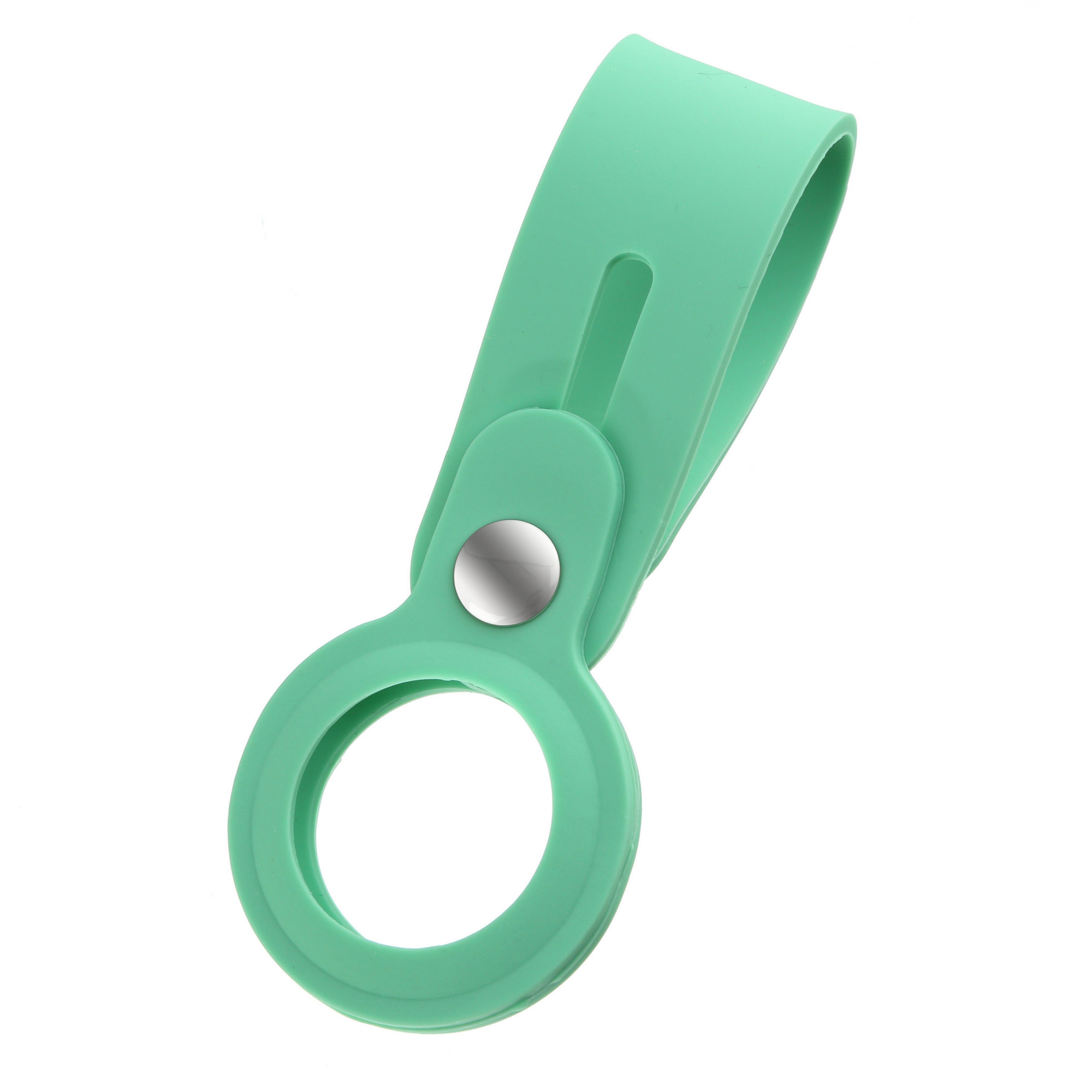 

Брелок Чехол-брелок ArmorStandart для AirTag Silicone Loop with Button Grace Green (ARM59158)