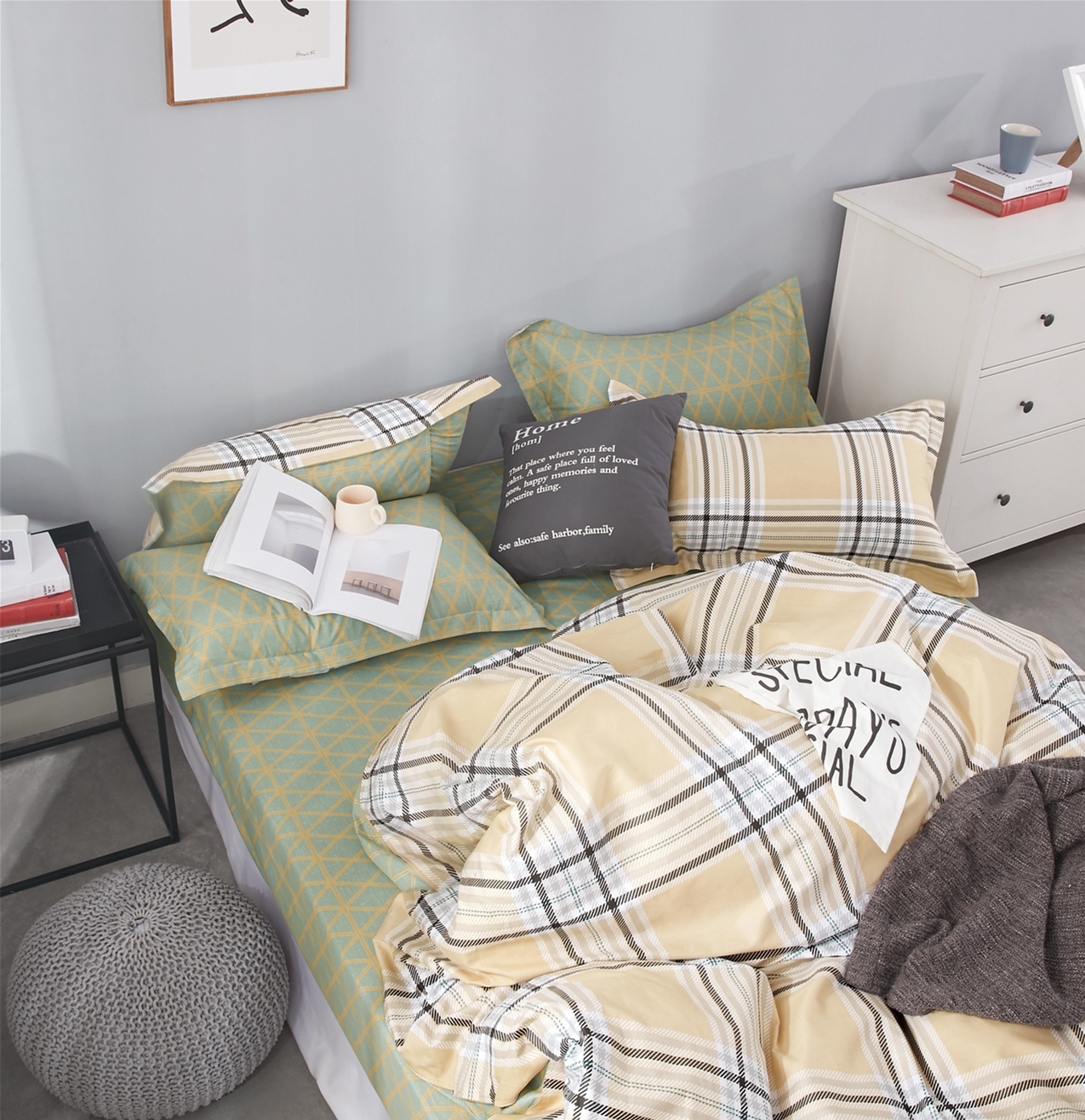 

Комплект постельного белья MirSon Бязь Premium 17-0355 Gaborone Семейный 160x220