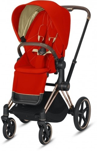 

Прогулочная коляска Cybex Priam Autumn Gold шасси Rose Gold