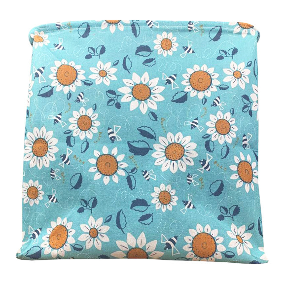 

Корзина для игрушек CLR616 хлопок, водонепроницаемая пропитка, 50*40*50 см (Цветочки)