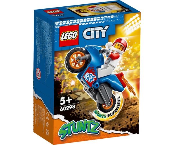 

Конструктор LEGO City Реактивный трюковый мотоцикл (60298)