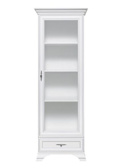 

Витрина BRW Кентукки REG 1W1S Белый Альпийский