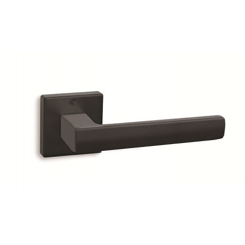 

Дверная ручка на розетке Convex 1605 Чёрный матовый