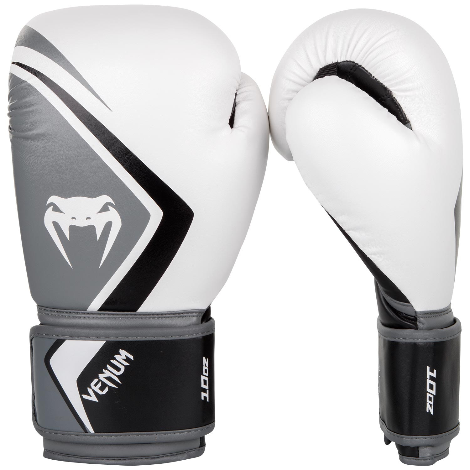 

Перчатки Venum Boxing Gloves Contender 2.0 White/Grey 10 ун бел/сер