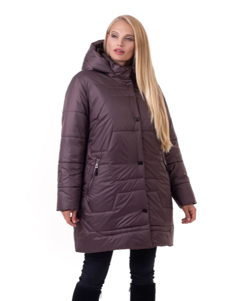 

Пуховик Maha 164-1  Шоколад, Пуховик Maha 164-1 56 Шоколад