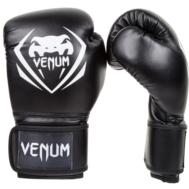 

Перчатки Venum Contender Boxing Gloves Black 12 ун Чёрний