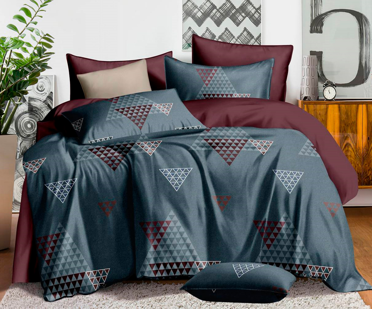 

Комплект постельного белья MirSon Сатин Premium 22-1263 Pyramids 143х210