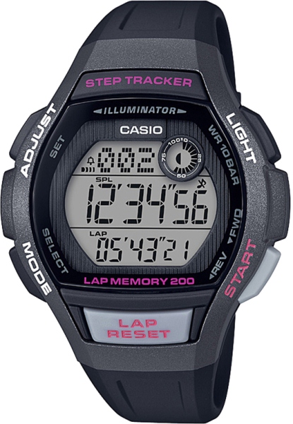 

Женские наручные часы Casio LWS-2000H-1AVEF