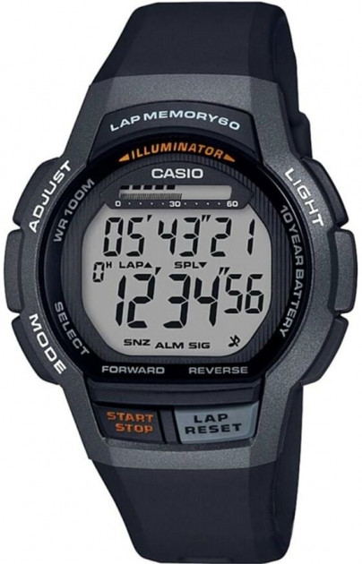 

Мужские наручные часы Casio WS-1000H-1AVEF