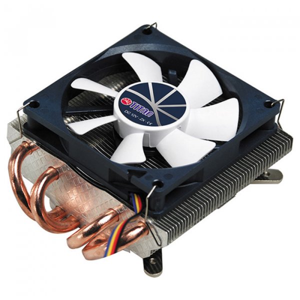 

Охолоджувач Cooler for CPU Titan TTC-NC25TZ/PW/V2(RB) універсальний Intel/AMD, 2 heatpipes, PWM, Ultra profile 106 x 95 x 46 мм