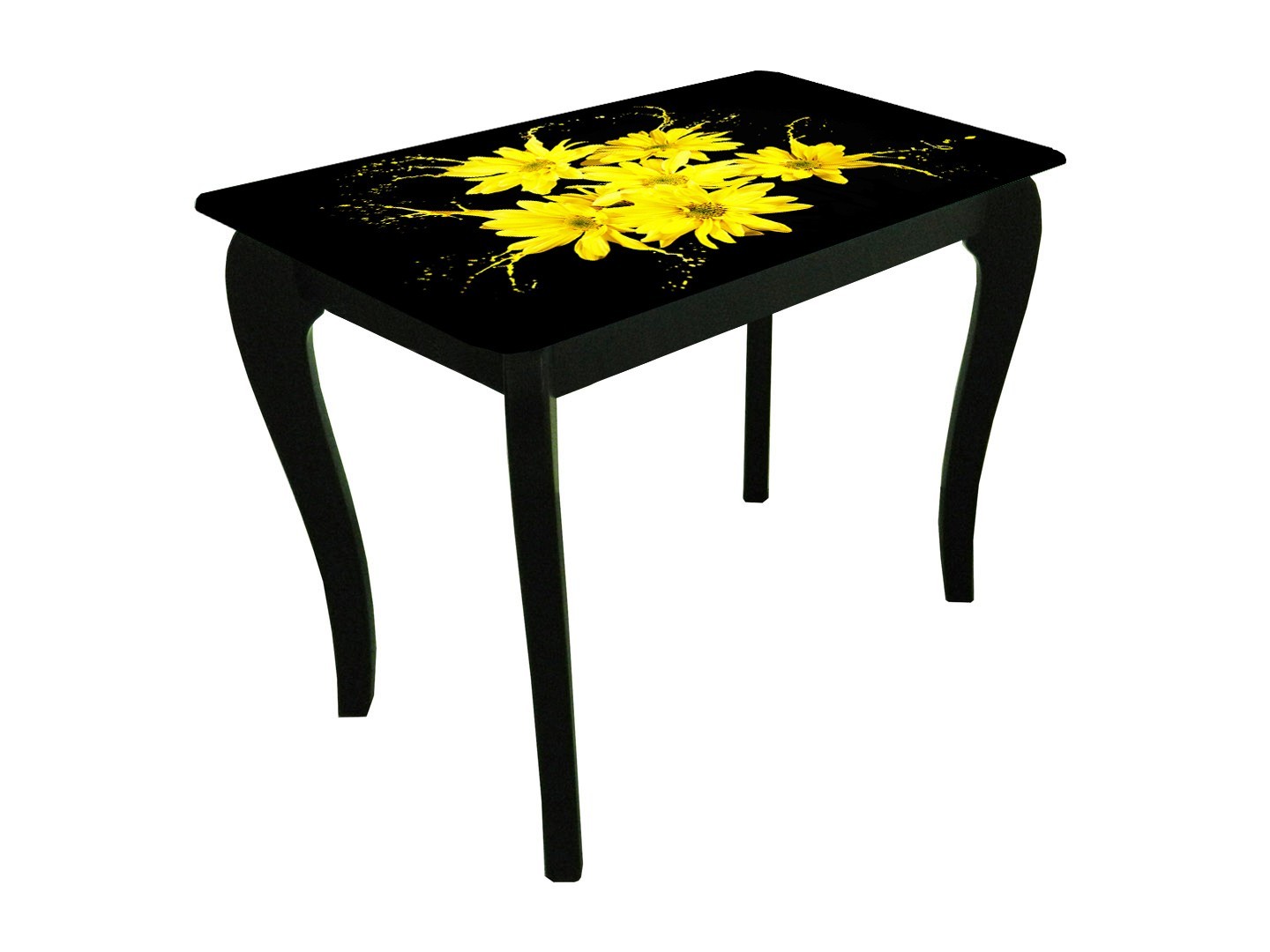 

Обеденный стеклянный стол Glass Antonik "Класик" венге с фотопечатью №309 (1050х650х750 мм)