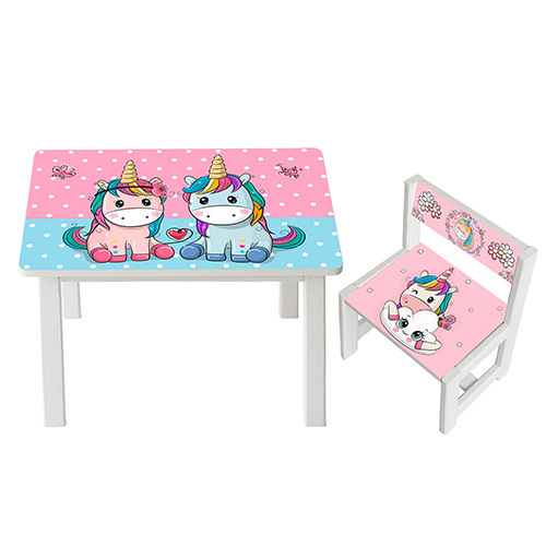 

Столик Bambi Единорог BSM1-20 Pink / Blue (BSM1-20)