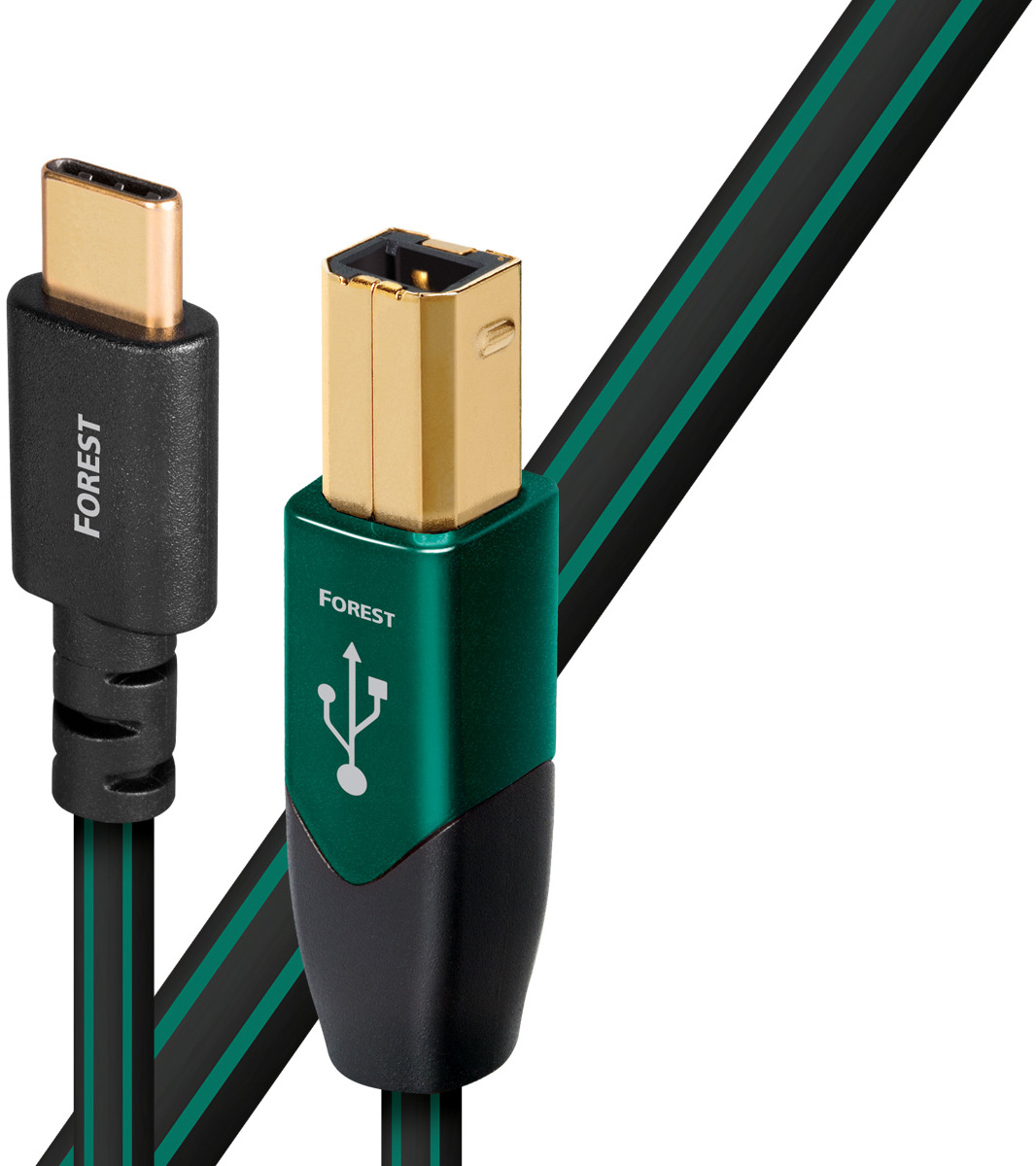 

Кабель AUDIOQUEST 0.75m USB Forest C > B