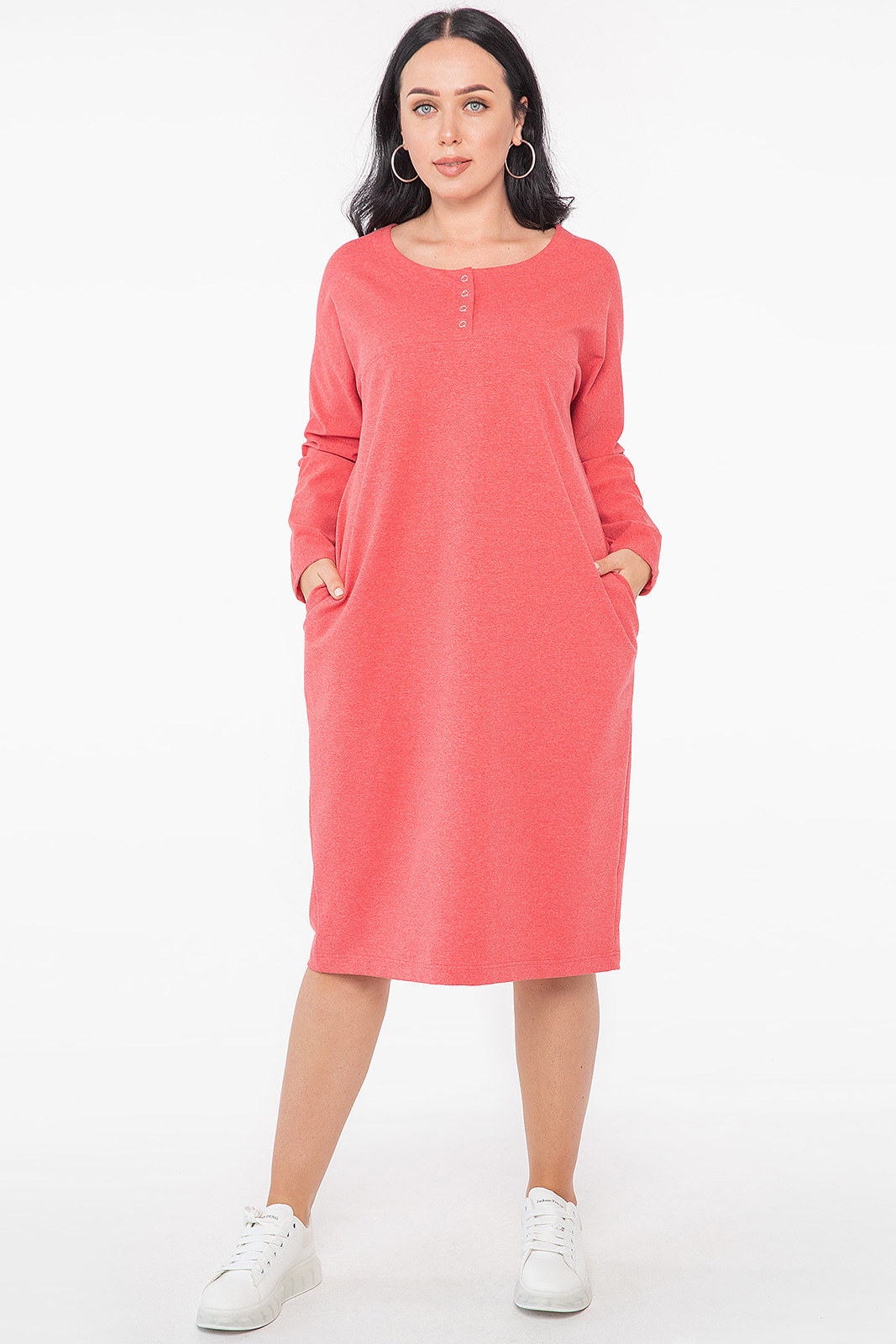 

Платье V&V 2954.79 Oversize коралловый