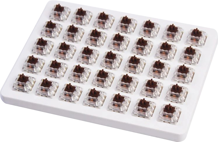 

Набор механических переключателей Keychron Kailh Switch Set 35 шт Brown (Z53_Keychron)
