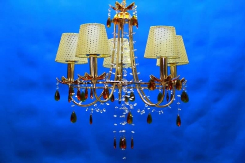 

Люстра свеча Ray L8881/5 (FGD+BRN) (AN003759)