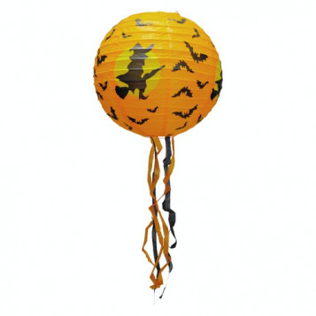 

Фонарик Баба Яга 30 см с подвесками Halloween 18-482 (NAT05340)