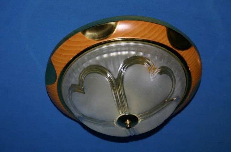 

Люстра тарелка Ray LB2002/2 13 (GD+WD) (AN003794)