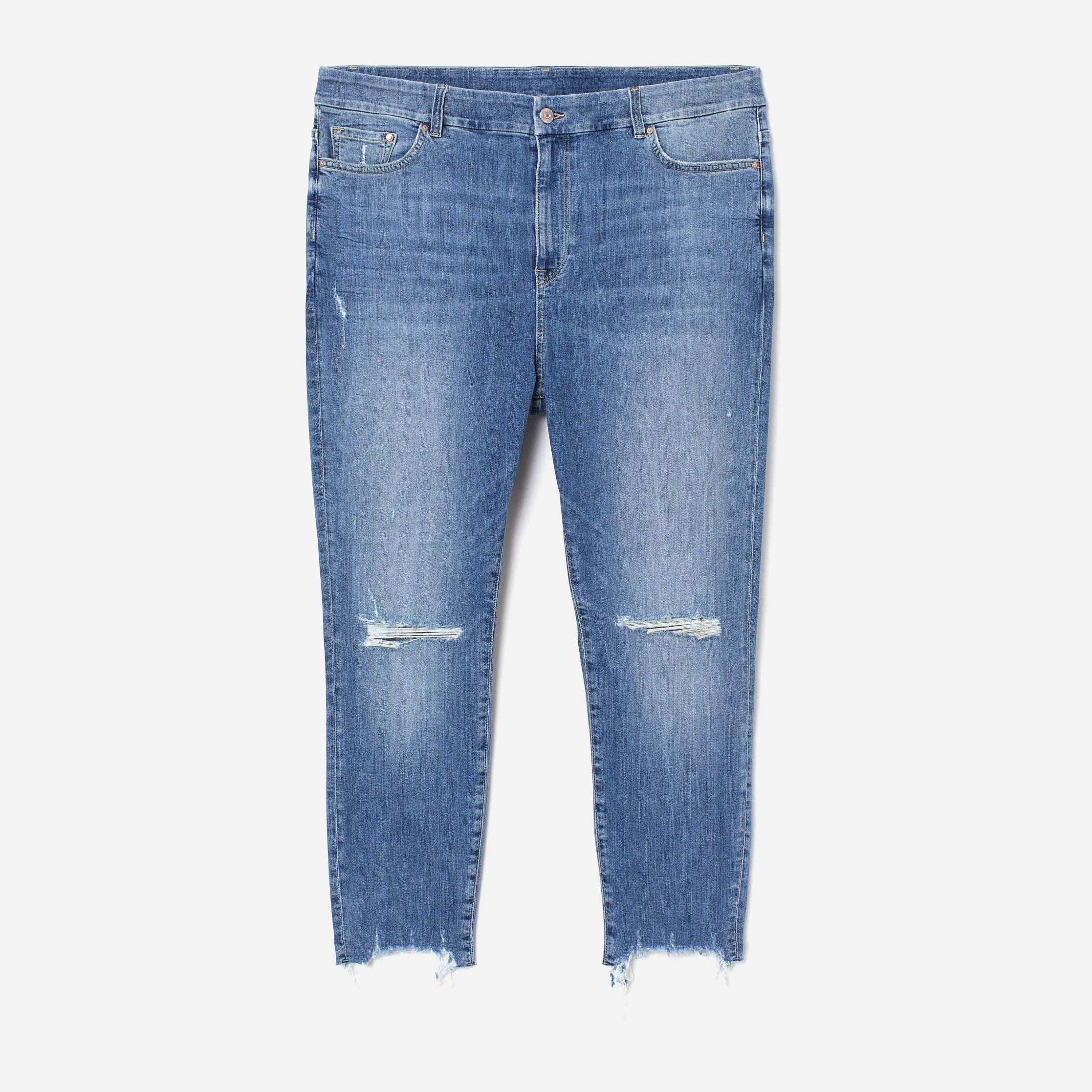 

Капри джинсовые H&M XAZ140802OEZQ 56 Синие