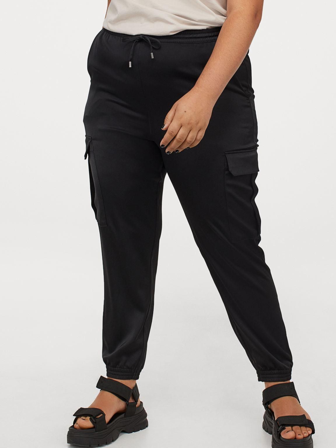 

Брюки-джоггеры H&M XAZ207084DLVV XXL Черные