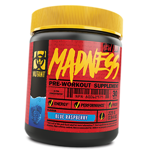 

Madness Mutant 225г Синяя малина (11100002)
